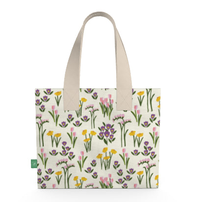 Spring Bouquet Cream Tote Bag