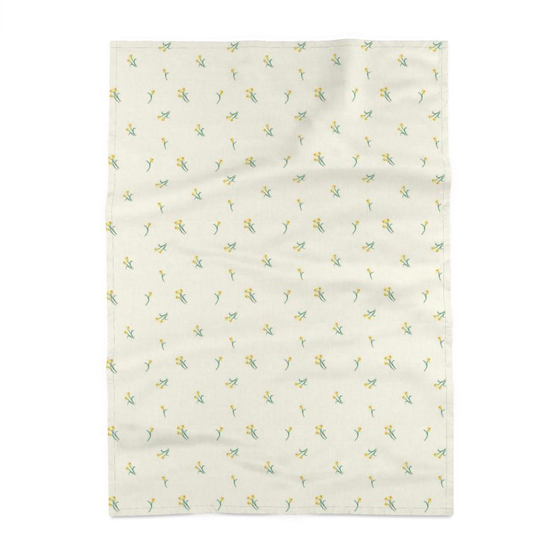 Dancing Daffodils Cream Tea Towel